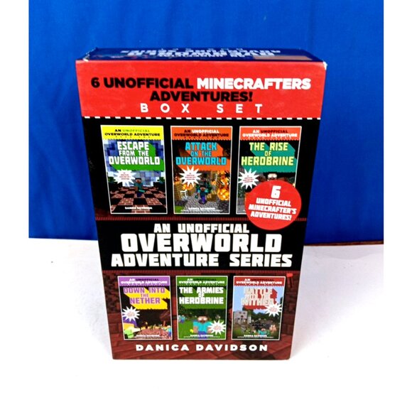 Great Adventure Stories for Minecrafters - 6 Books Box Set Series in Box - Picture 8 of 14
